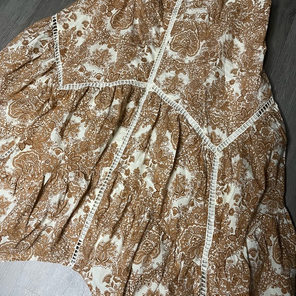 Moon River Bohemian Summer Beach Resort Dress. Size Medium. NWT - Picture 3 of 10